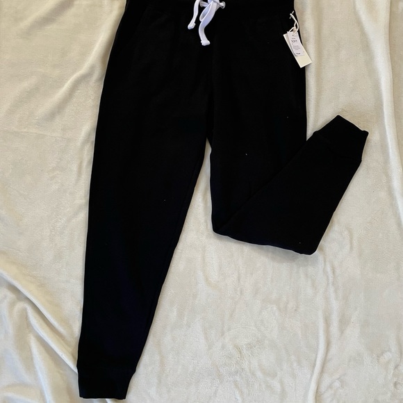 NWT Black Jogger Sweatpants - Picture 2 of 2